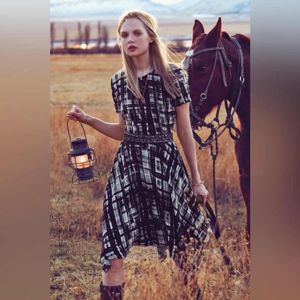 Corey Lynn Calter plaid dress